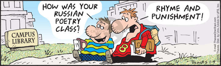 Cartoonist Bob Thaves Tom Thaves  Frank and Ernest 2015-01-09 