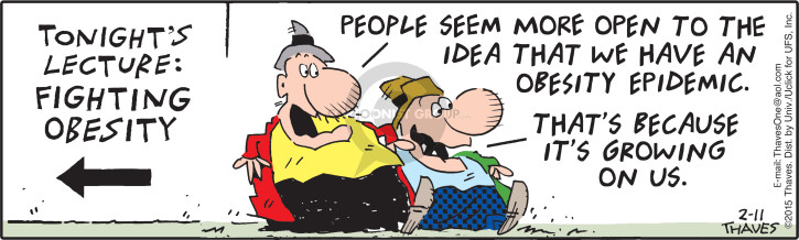 Cartoonist Bob Thaves Tom Thaves  Frank and Ernest 2015-02-11 