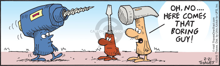 Cartoonist Bob Thaves Tom Thaves  Frank and Ernest 2015-02-21 