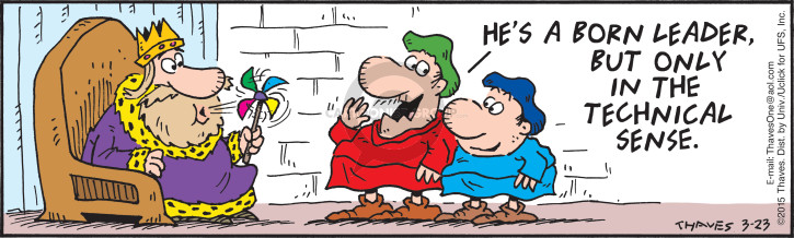 Cartoonist Bob Thaves Tom Thaves  Frank and Ernest 2015-03-23 