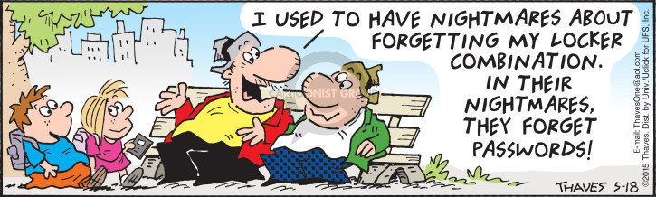 Cartoonist Bob Thaves Tom Thaves  Frank and Ernest 2015-05-18 