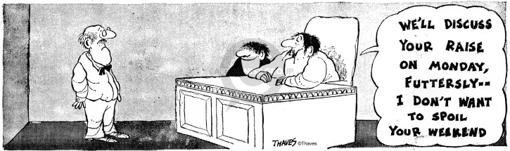 Cartoonist Bob Thaves Tom Thaves  Frank and Ernest 1972-11-17 