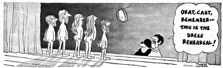 Cartoonist Bob Thaves Tom Thaves  Frank and Ernest 1972-11-28 