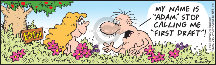 Cartoonist Bob Thaves Tom Thaves  Frank and Ernest 2015-06-10 