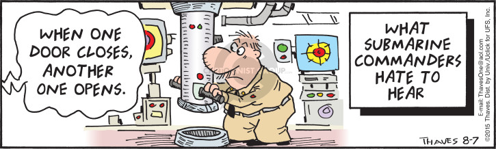 Cartoonist Bob Thaves Tom Thaves  Frank and Ernest 2015-08-07 
