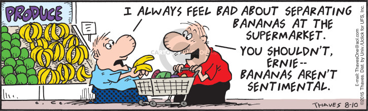 Cartoonist Bob Thaves Tom Thaves  Frank and Ernest 2015-08-10 
