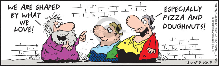 Cartoonist Bob Thaves Tom Thaves  Frank and Ernest 2015-10-19 