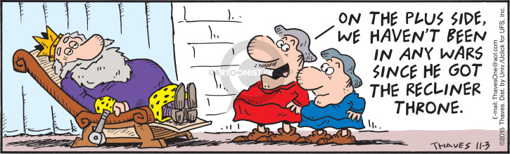 Cartoonist Bob Thaves Tom Thaves  Frank and Ernest 2015-11-03 