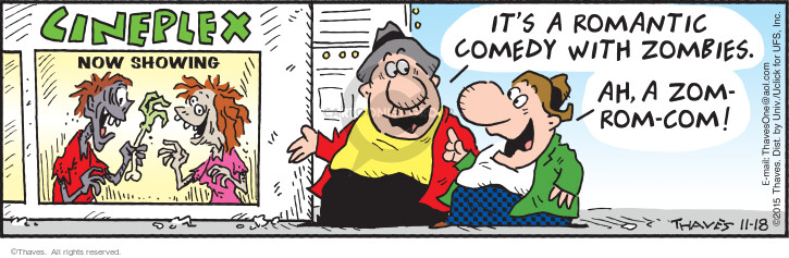 Cartoonist Bob Thaves Tom Thaves  Frank and Ernest 2015-11-18 