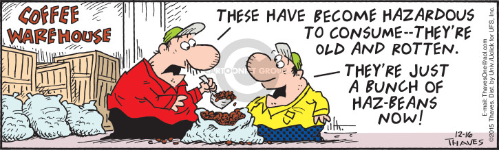 Cartoonist Bob Thaves Tom Thaves  Frank and Ernest 2015-12-16 