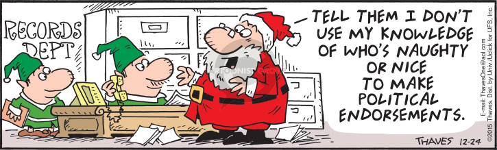 Cartoonist Bob Thaves Tom Thaves  Frank and Ernest 2015-12-24 