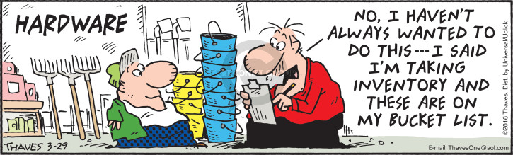 Cartoonist Bob Thaves Tom Thaves  Frank and Ernest 2016-03-29 