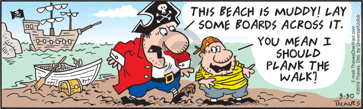 Cartoonist Bob Thaves Tom Thaves  Frank and Ernest 2016-03-30 