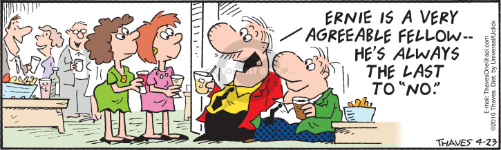 Cartoonist Bob Thaves Tom Thaves  Frank and Ernest 2016-04-23 