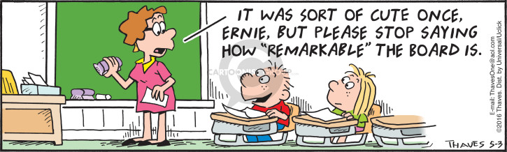 Cartoonist Bob Thaves Tom Thaves  Frank and Ernest 2016-05-03 