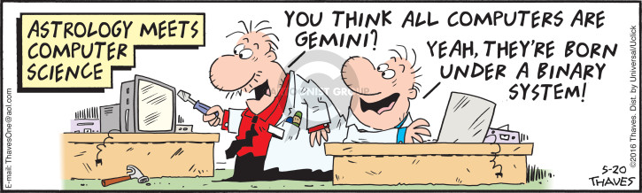 Cartoonist Bob Thaves Tom Thaves  Frank and Ernest 2016-05-20 