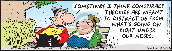 Cartoonist Bob Thaves Tom Thaves  Frank and Ernest 2016-09-24 