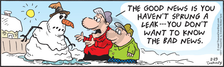 Cartoonist Bob Thaves Tom Thaves  Frank and Ernest 2017-02-23 