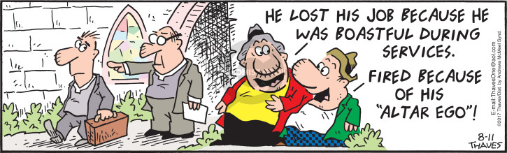 Cartoonist Bob Thaves Tom Thaves  Frank and Ernest 2017-08-11 