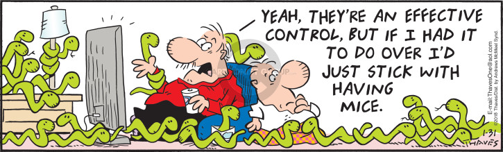 Cartoonist Bob Thaves Tom Thaves  Frank and Ernest 2018-01-31 