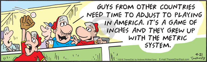 Cartoonist Bob Thaves Tom Thaves  Frank and Ernest 2018-04-21 