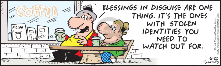 Cartoonist Bob Thaves Tom Thaves  Frank and Ernest 2018-06-20 