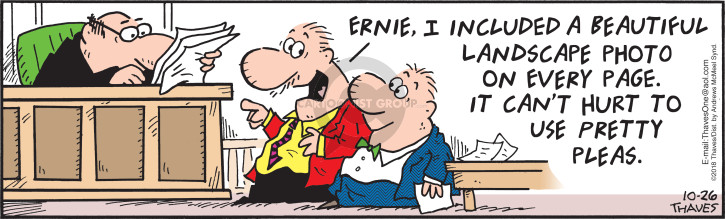 Cartoonist Bob Thaves Tom Thaves  Frank and Ernest 2018-10-26 
