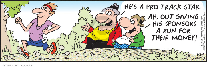 Cartoonist Bob Thaves Tom Thaves  Frank and Ernest 2019-01-24 