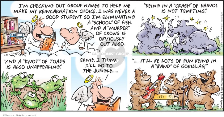 Cartoonist Bob Thaves Tom Thaves  Frank and Ernest 2019-06-16 