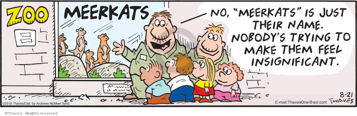 Cartoonist Bob Thaves Tom Thaves  Frank and Ernest 2019-08-21 