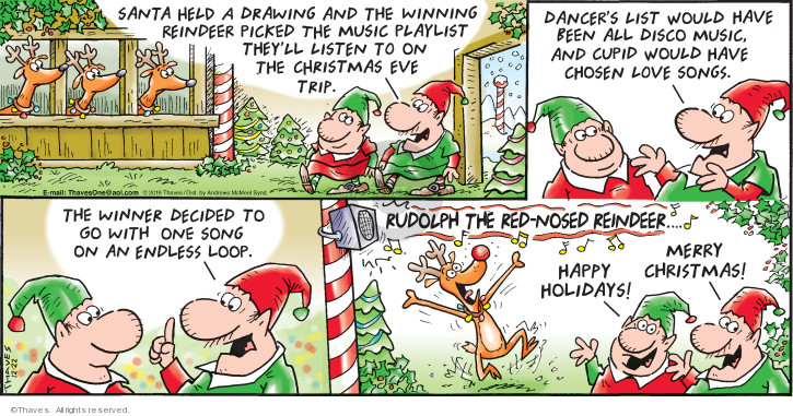 The Christmas Song Comics And Cartoons The Cartoonist Group