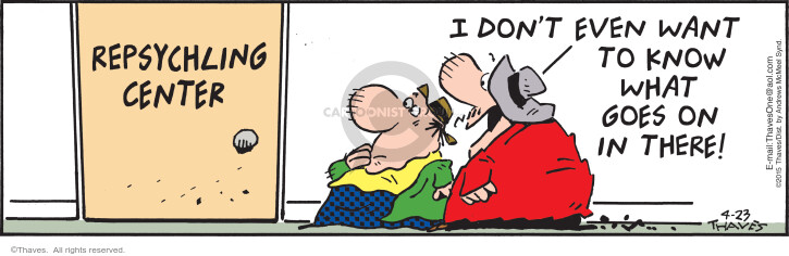 Cartoonist Bob Thaves Tom Thaves  Frank and Ernest 2020-04-23 