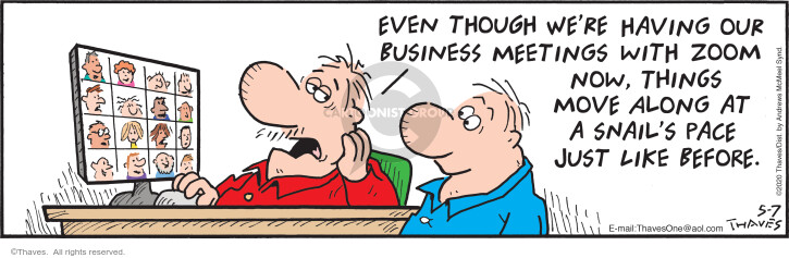 Cartoonist Bob Thaves Tom Thaves  Frank and Ernest 2020-05-07 