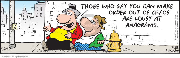 Cartoonist Bob Thaves Tom Thaves  Frank and Ernest 2020-07-28 