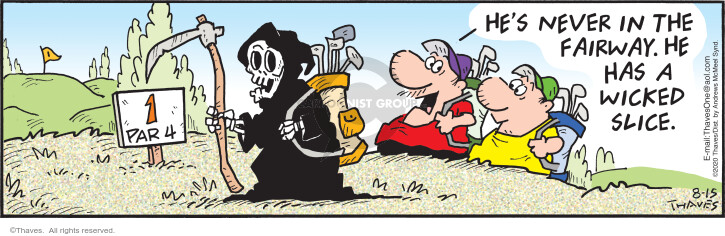 Cartoonist Bob Thaves Tom Thaves  Frank and Ernest 2020-08-15 