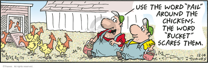 Cartoonist Bob Thaves Tom Thaves  Frank and Ernest 2020-12-14 