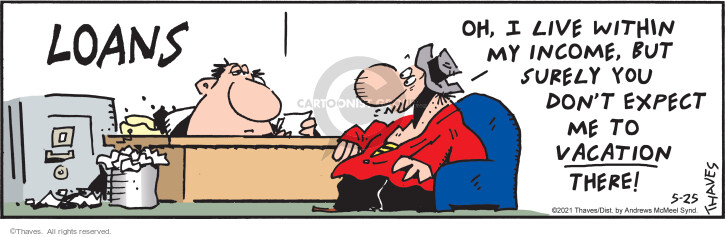Cartoonist Bob Thaves Tom Thaves  Frank and Ernest 2021-05-25 