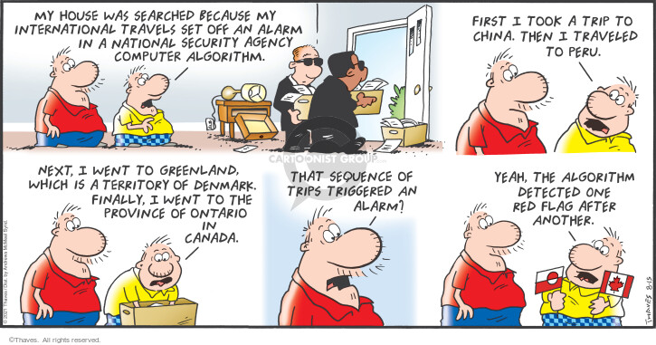Cartoonist Bob Thaves Tom Thaves  Frank and Ernest 2021-08-15 
