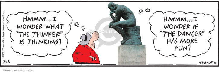 Cartoonist Bob Thaves Tom Thaves  Frank and Ernest 2022-07-18 