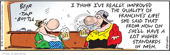 Cartoonist Bob Thaves Tom Thaves  Frank and Ernest 2022-08-31 