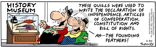 Frank and Ernest - Declaration Of Independence Comic Strips | The Comic