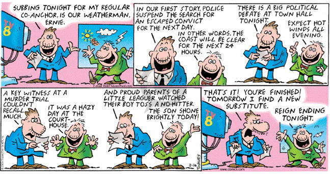 Cartoonist Bob Thaves Tom Thaves  Frank and Ernest 2003-02-16 