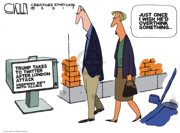 The Overthink Editorial Cartoons | The Editorial Cartoons