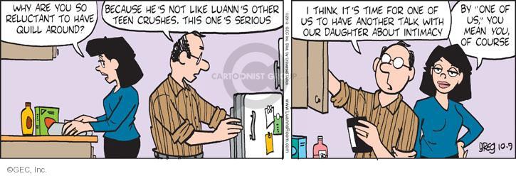 Luann Reluctant Comics And Cartoons The Cartoonist Group 