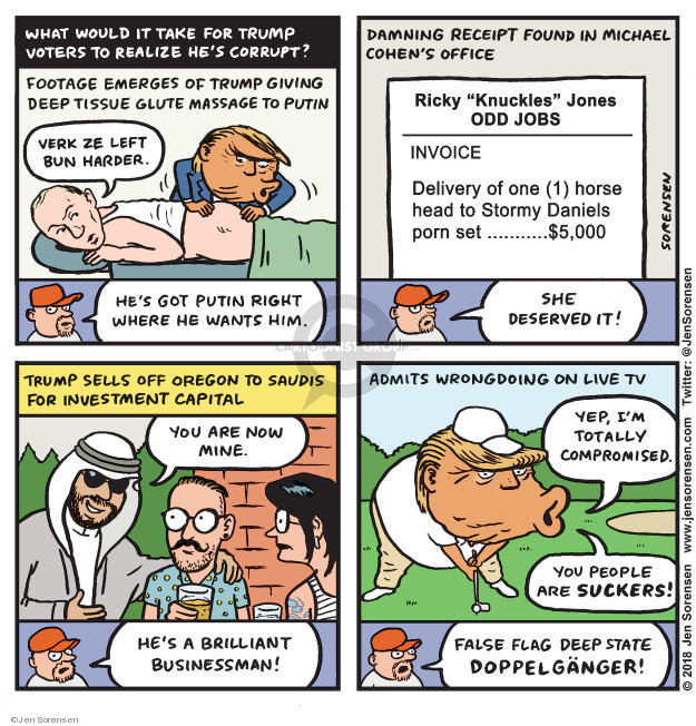 Cartoon Porn Kidz - Jen Sorensen's Editorial Cartoons - Television Cartoon ...