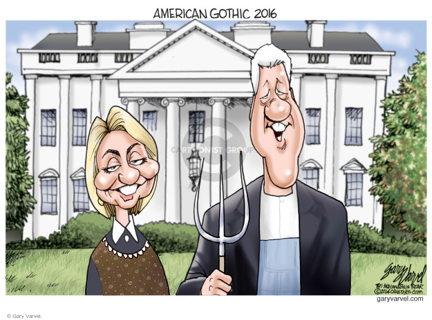 Gary Varvel's Editorial Cartoons - Bill Clinton Editorial Cartoons